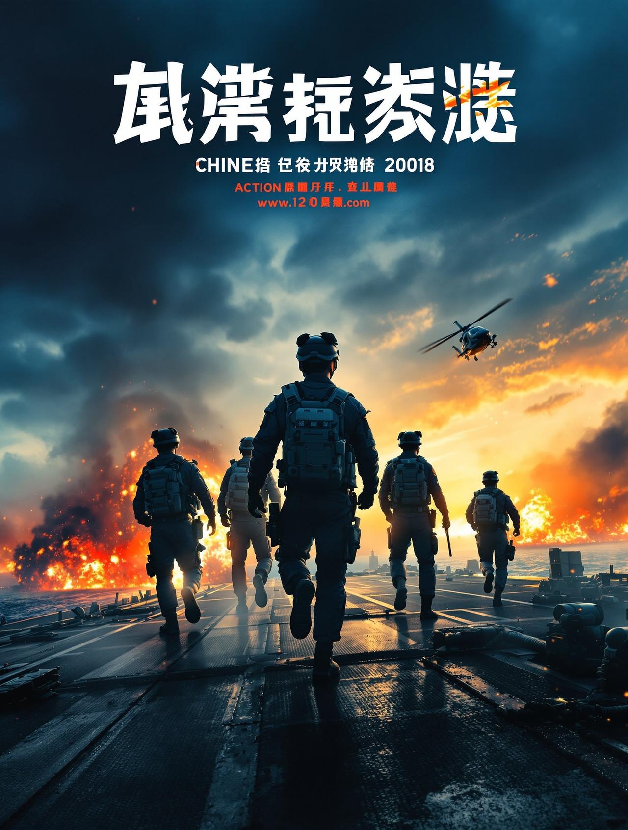 私人影院即将上映-红海行动2：深海危机预告海报